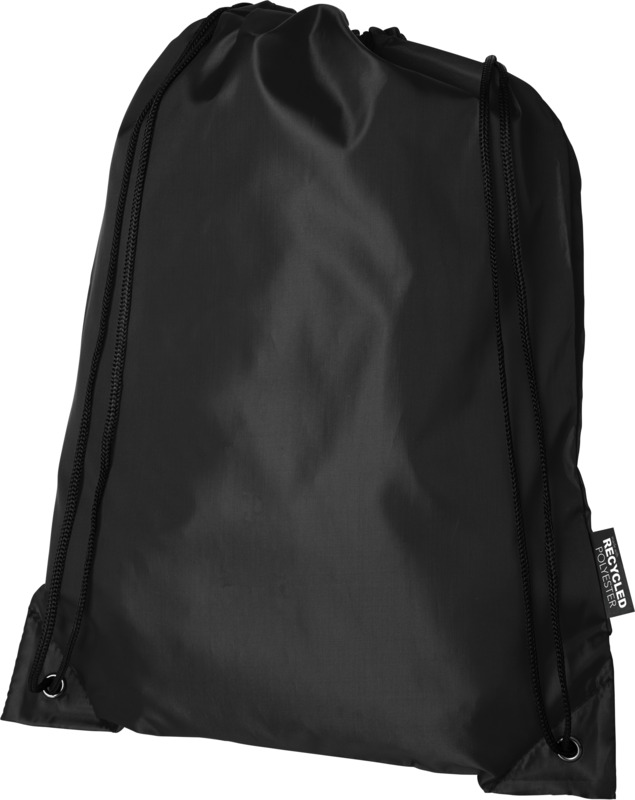 Oriole RPET drawstring bag 5L in Black